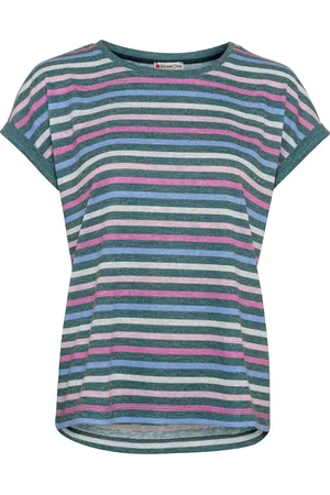 Street one T-Shirt, dropped Shoulders, für Damen, , 34