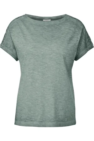 CECIL T-Shirt, Knopf-Detail, für Damen, , M