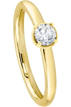 Moncara Damen Ring, 585er mit 1 Diamant, ca. 0.3 Karat