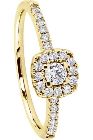 Moncara Damen Ring, 585er mit 25 Diamanten, zus. ca. 0.25 Karat