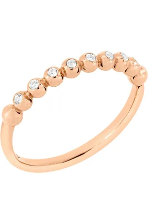 Dodo Damen Ring, 375er Gold mit 3 Diamanten, zus. ca. 0,10 Karat