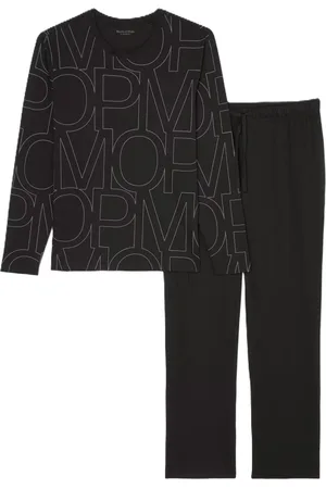 Marc O’ Polo Mix & Match Cotton Schlafanzug, Baumwolle, Tunnelzug, für Herren, , XL