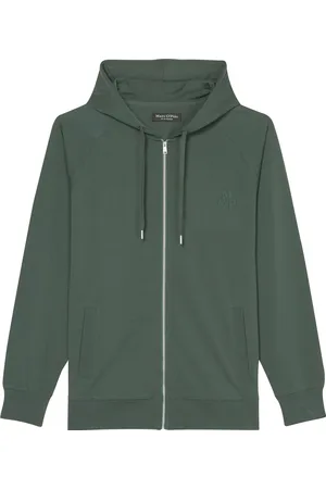 Marc O’ Polo Sweatjacke, Baumwolle, Eingrifftaschen, für Herren, , XL