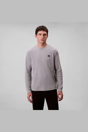 Calvin Klein Langarmshirt, Rundhals, für Herren, , L