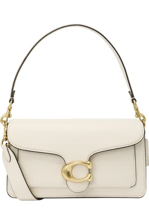 Coach Umhängetasche, Leder, Emblem, uni, für Damen