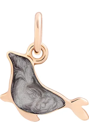 Dodo Damen Anhänger "Seehund", 375er Roségold