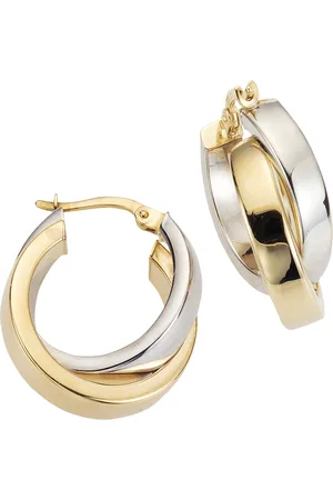 CELESTA ® Damen Creolen, 333er Gold