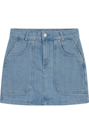 Manguun Jeansrock, Eingrifftaschen, für Kinder, , 146