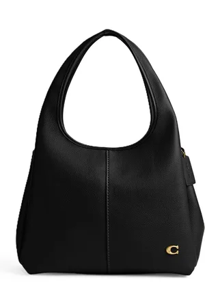 Coach Schultertasche, Emblem, Magnetverschluss, für Damen