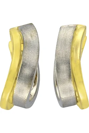 CELESTA ® Creolen 333/- Gelb-/Weißgold
