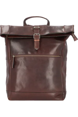 Leonhard Heyden Rucksack "Roma", Leder, uni, Laptopfach, für Herren