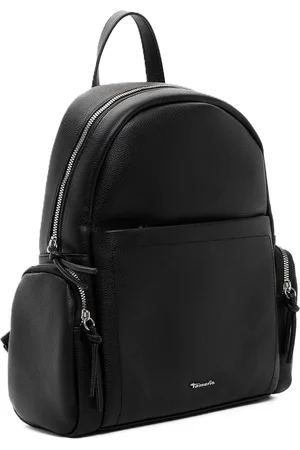 Tamaris Rucksack, Echtleder-Optik, Reißverschluss, für Damen