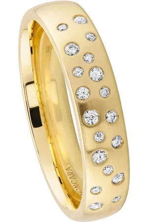 Moncara Damen Ring, 585er mit 19 Diamanten, zus. ca. 0.15 Karat