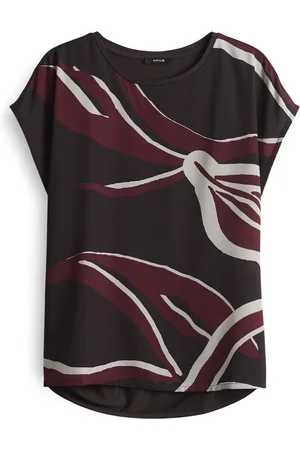 Opus T-Shirt, Kappärmel, für Damen, , 38