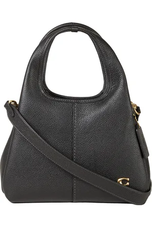 Coach Schultertasche, Leder, Magnetverschluss, für Damen