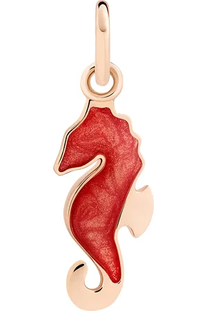 Dodo Damen Anhänger "Seepferdchen", 375er Roségold