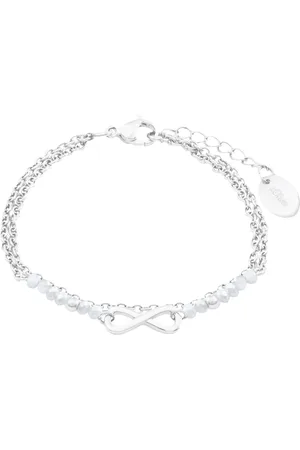 QS by s.Oliver Armschmuck "Infinity 2022717", Edelstahl