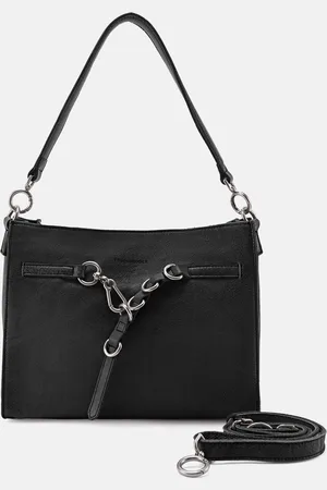 FREDsBRUDER Schultertasche, Leder, Reißverschluss, für Damen