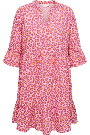 ONLY Volantkleid "Carthyr", Bio-Baumwolle, für Damen, , 48