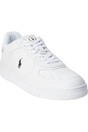 Ralph Lauren Masters Court Sneaker, Leder, Logo, für Herren, , 46