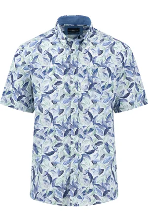 Fynch-Hatton ® Freizeithemd, Regular Fit, Kurzarm, Button Down Kragen, für Herren, , L