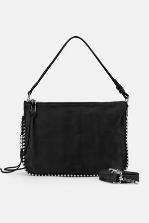 FREDsBRUDER All About Beads Umhängetasche Leder 28 cm