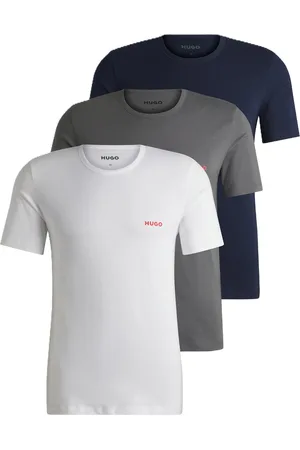 HUGO BOSS Herren Boxershorts, 3er Pack - Trunk Triplet, Cotton Stretch, Logo, , L