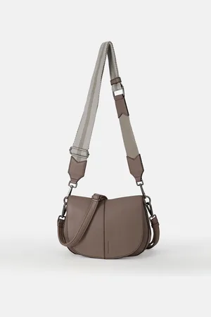 FREDsBRUDER Schultertasche, Leder, Magnetdruckknopf, für Damen