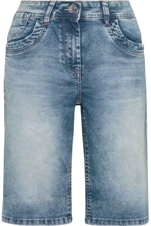 CECIL Jeans-Bermudas, 5-Pocket, für Damen, , 29