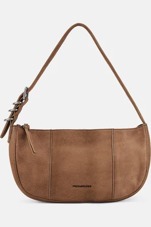 FREDsBRUDER Schultertasche, Leder, Reißverschluss, für Damen