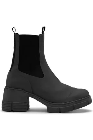 Ganni Hohe City-Stiefel in Damengröße 36