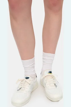 Ganni X New Balance T500 Sneaker in White Damengröße 5.5
