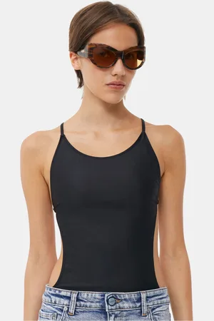 Ganni Trixie-Sonnenbrille Von x Ace & Tate in Brown Damengröße Einheitsgröße Acetate