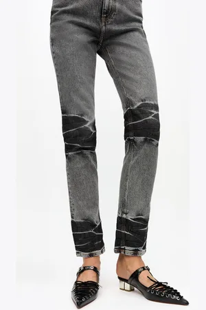 Ganni Schwarze Schnür-Pantoletten in Damengröße 37/Recycelte Polyester