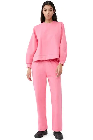 Ganni Jogginghose in Damengröße Groß Bio-Baumwolle/Polyester