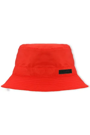 Ganni Roter Fischerhut in Damengröße XS/Klein Recycelte Polyester