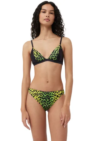 Ganni " x Parade-Satin-Bralette in Damengröße 2XL