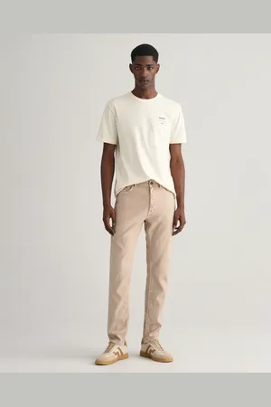 GANT Herren Slim Fit Jeans aus Baumwolle und Leinen (30/32)
