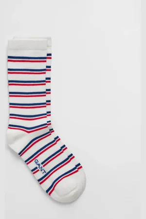 GANT Damen Gestreifte Socken (36-38)