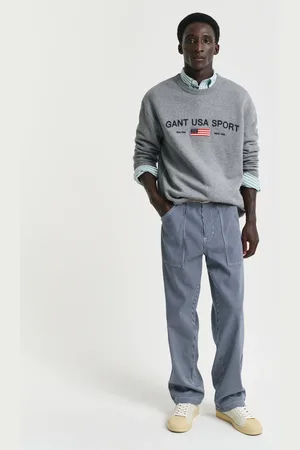GANT Herren Relaxed Fit Jeans mit Hickory-Streifen (31/32)