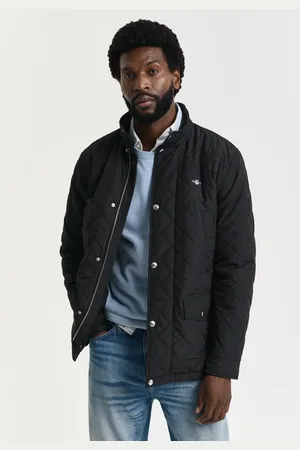 GANT Herren Mittellange Windcheater Steppjacke (S)