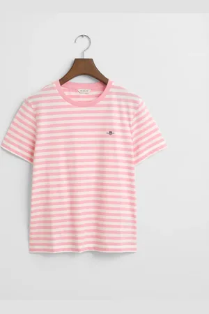 GANT Damen Shield T-Shirt mit Streifen (XS)