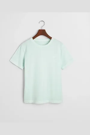 GANT Damen Sunfaded Rundhals-T-Shirt (XS)