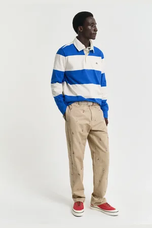 GANT Herren Straight Fit Chinohose mit Stickerei (30)