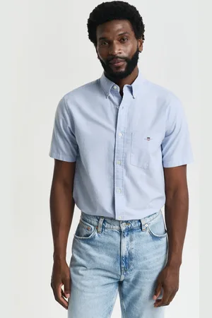 GANT Herren Regular Fit Classic Oxford-Kurzarmhemd (S)