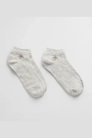 GANT Herren 2er-Pack Shield Knöchelsocken (40-42)