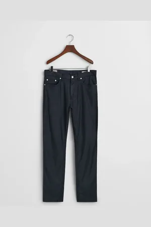 GANT Herren Slim Fit Jeans aus Baumwolle und Leinen (30/32)