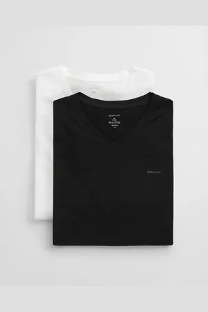 GANT Herren 2er-Pack V-Neck T-Shirts (S)