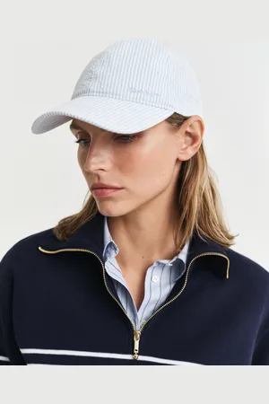 GANT Damen Seersucker Cap mit Streifen (ONE SIZE)