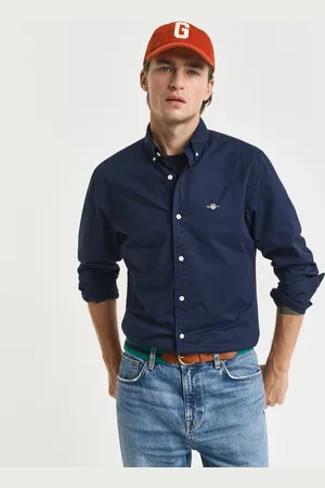 GANT Herren Slim Fit Classic Popeline Hemd (S)